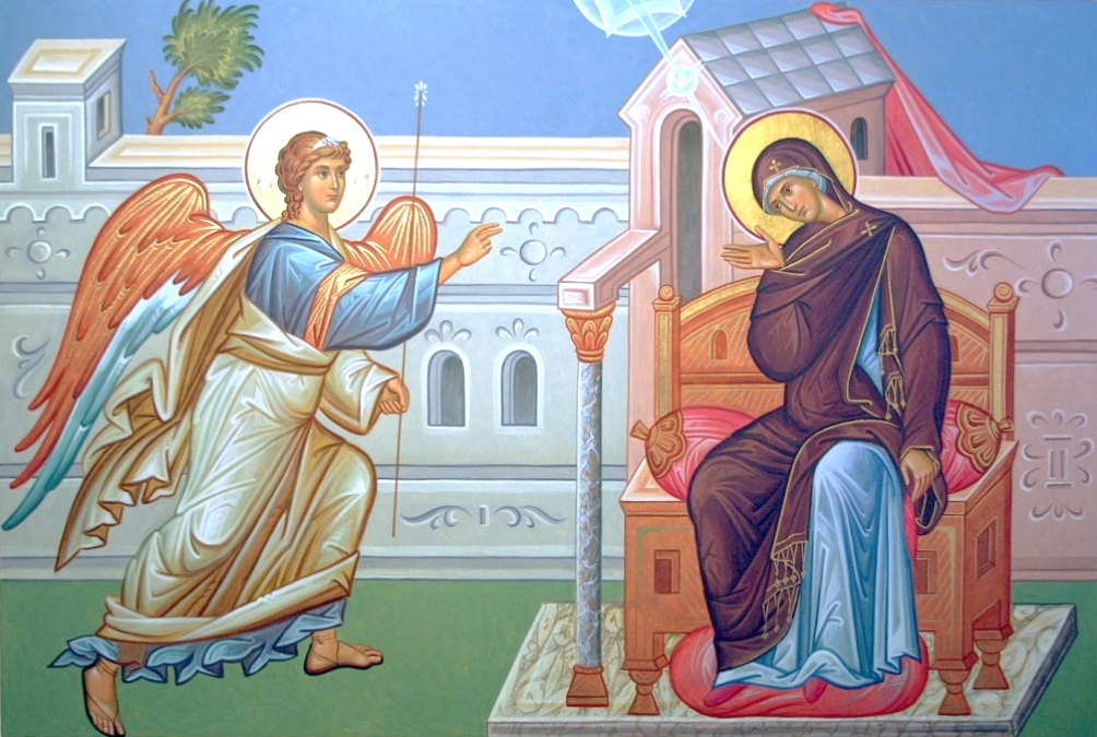 1 апреля 2024 года православный праздник. Икона Благовещение Пресвятой б.